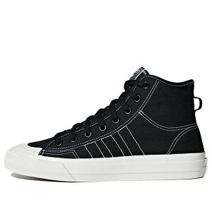 adidas �A�f�B�_�X �����Y �X�j�[�J�[ �yadidas Nizza RF Hi 'Core Black' F34057�z �T�C�Y US_8.5(26.5cm)