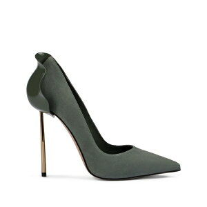 �� �V�� ���f�B�[�X �p���v�X �V���[�Y Petalo stiletto pumps Green