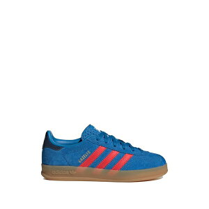 �A�f�B�_�X �����Y �X�j�[�J�[ �V���[�Y Gazelle indoor lace-up sneakers Blue