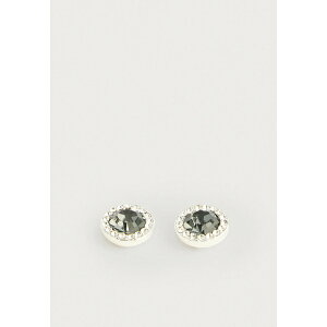 �_�i �L������ �j���[���[�N ���f�B�[�X �s�A�X���C�������O �A�N�Z�T���[ INLAY STONE STUD - Earrings - silver-coloured