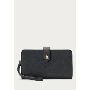 t[ fB[X z ANZT[ CROSSHATCH LEATHER TECH WRISTLET - Wallet - black