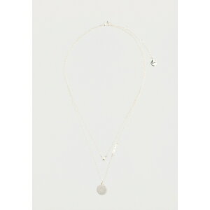 �_�i �L������ �j���[���[�N ���f�B�[�X �s�A�X���C�������O �A�N�Z�T���[ BOX LOGO STUD DISC SET - Earrings - silver-coloured