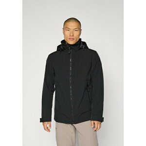 ACXs[N Y WPbgu] AE^[ ASHEBORO - Soft shell jacket - basic black