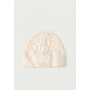 g~[ qtBK[ fB[X Xq ANZT[ SCRIPT BEANIE - Beanie - soft cream