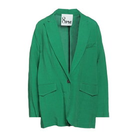 エイト・ピーエム レディース ジャケット＆ブルゾン アウター Suit jackets Green
