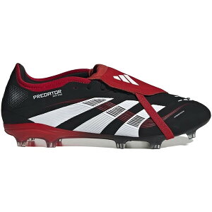 adidas �A�f�B�_�X �����Y �X�j�[�J�[ �yadidas Predator Pro Fold-Over Tongue FG Moments�z �T�C�Y US_7(25.0cm) Core Black/Cloud White/Vivid Red