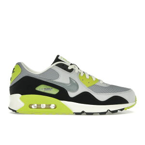 Nike �i�C�L �����Y �X�j�[�J�[ �yNike Air Max 90 SP Patta Waves Cyber�z �T�C�Y US_5.5(23.5cm) Particle Grey/Neutral Grey/Cyber/Black/Coconut Milk/White