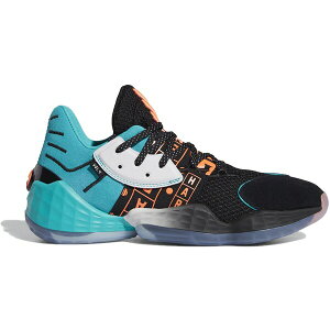 adidas AfB_X Y Xj[J[ yadidas Harden Vol. 4 Geek Upz TCY US_9(27.0cm) Core Black/Signal Coral/Hi-Res Aqua