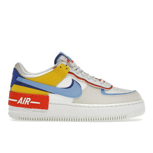 Nike iCL fB[X Xj[J[ yNike Air Force 1 Low Shadow Sail Game Royal Rush Orange University Blue (Women's)z TCY US_9.5(26.5cm) Sail/Game Royal/Rush Orange/University Blue