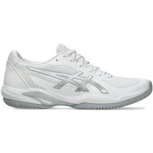 ASICS AVbNX fB[X Xj[J[ yASICS Solution Swift FF 2 White Pure Silver (Women's)z TCY US_W_12 White/Pure Silver