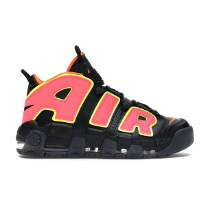 Nike iCL fB[X Xj[J[ yNike Air More Uptempo Hot Punch (Women's)z TCY US_7(24.0cm) Black/Hot Punch-Volt