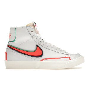 Nike iCL fB[X Xj[J[ yNike Blazer Mid 77 Infinite White Crimson (Women's)z TCY US_9.5(26.5cm) White/Bright Crimson/Old Blue/Roman Green/Sail/Black