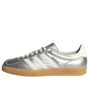 adidas �A�f�B�_�X �����Y �X�j�[�J�[ �yadidas Gazelle Indoor 'Silver Metallic White' JR1206�z �T�C�Y US_8(26.0cm)