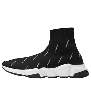 Balenciaga oVAK Y Xj[J[ yBalenciaga Speed 1.0 Sneakers 'Black Logo Print' 506336W06501006z TCY US_11(29.0cm)