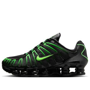Nike �i�C�L �����Y �X�j�[�J�[ �yNike Shox TL 'Black Green Strike' AV3595-012�z �T�C�Y US_8.5(26.5cm)