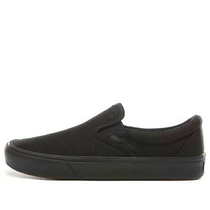 Vans �o���Y �����Y �X�j�[�J�[ �yVans Comfycush Slip-on Black VN0A3WMDVND�z �T�C�Y US_7(25.0cm)