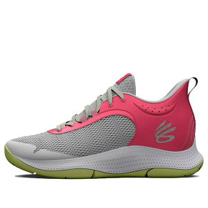 Under Armour A_[A[}[ Y Xj[J[ yUnder Armour Curry 3Z6 'Grey Mist Pink Shock' 3025090-104z TCY US_8(26.0cm)