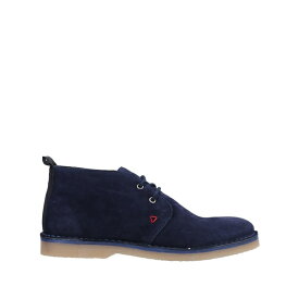 【送料無料】 ゲス メンズ ブーツ シューズ Ankle boots Blue