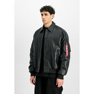 �A���t�@�C���_�X�g���[�Y �����Y �W���P�b�g���u���]�� �A�E�^�[ COLLEGE - Faux leather jacket - black