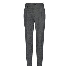 【送料無料】 カルバンクライン メンズ カジュアルパンツ ボトムス Tapered Fit Check Trousers Black / White