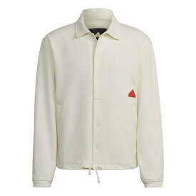 【送料無料】 アディダス メンズ ジャケット＆ブルゾン アウター Coach Jacket Off White