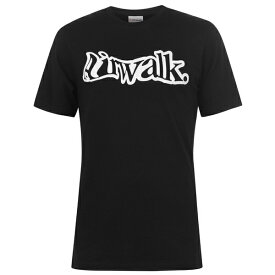【送料無料】 エアウォーク メンズ Tシャツ トップス Wave Logo T Shirt Mens Black