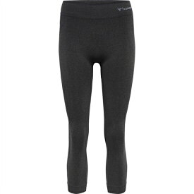 【送料無料】 ヒュンメル レディース レギンス ボトムス LCL Three Quarter Tights Womens Black