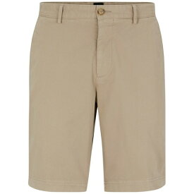 【送料無料】 ボス メンズ カジュアルパンツ ボトムス Hugo Boss Slice Shorts Mens Open Beige 294