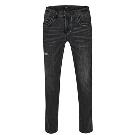 【送料無料】 トゥルーレリジョン メンズ デニムパンツ ボトムス Rocco Skinny Jeans Midnight Grey