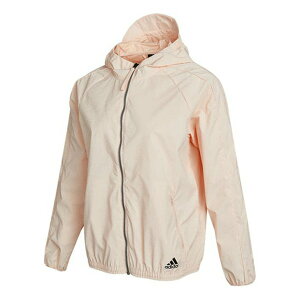 adidas AfB_X fB[X Xj[J[ y(WMNS) adidas Sports Woven Zipper Hooded Long Sleeves Pink Jacket GP0668z TCY US_W_XL