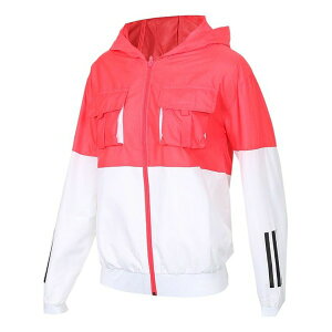 adidas AfB_X fB[X Xj[J[ y(WMNS) adidas neo CS Windbreaker Jacket Pink/Red DW8326z TCY US_W_M