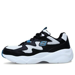 Skechers XPb`[Y fB[X Xj[J[ y(WMNS) Skechers D lites Airy Unisex Black/White/Blue 88888105-WBKTz TCY US_7(24.0cm)