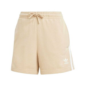 adidas アディダス レディース スニーカー 【(WMNS) adidas Adicolor 3-Stripes French Terry Shorts 'Beige White' IY2159】 サイズ US_W_M