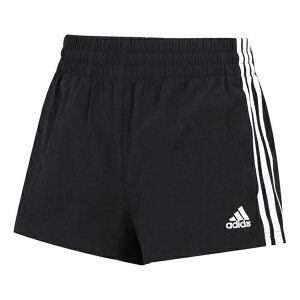 adidas アディダス レディース スニーカー 【(WMNS) adidas Essentials 3-Stripes Woven Shorts Loose Fit 'Black White' HE9345】 サイズ US_W_L