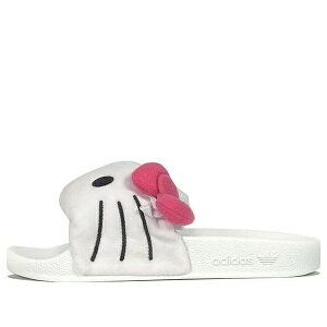 adidas AfB_X fB[X Xj[J[ y(WMNS) adidas Originals X Hello Kitty Adilette Slides 'White' IG8419z TCY US_5(22.0cm)