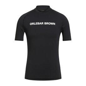 【送料無料】 オールバー ブラウン メンズ Tシャツ トップス T-shirts Black