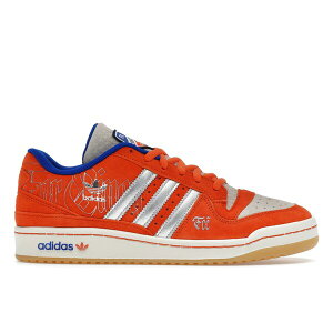 adidas �A�f�B�_�X �����Y �X�j�[�J�[ �yadidas Forum Low Unheardof x FC Cincinnati All For Cincy�z �T�C�Y US_7.5(25.5cm) Orange/Metallic Silver/Blue