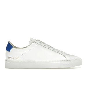 Common Projects �R�����E�v���W�F�N�c �����Y �X�j�[�J�[ �yCommon Projects Retro Low White Blue�z �T�C�Y US_10(28.0cm) White/Blue