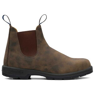 Blundstone �u�����h�X�g�[�� �����Y �X�j�[�J�[ �yBlundstone 584 Rustic Brown�z �T�C�Y UK_3.5 Rustic Brown