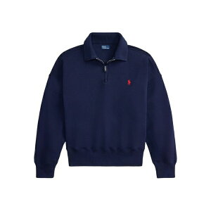 �����t���[���� ���f�B�[�X �j�b�g&�Z�[�^�[ �A�E�^�[ Polo pony-embroidered sweatshirt Blue
