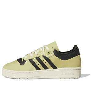 adidas �A�f�B�_�X �����Y �X�j�[�J�[ �yadidas Rivalry 86 Low 001 'Halo Gold Black' ID8252�z �T�C�Y US_M_4