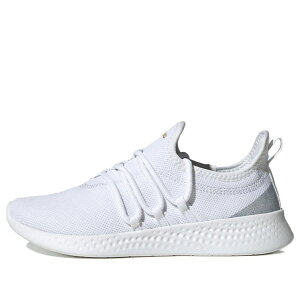adidas �A�f�B�_�X ���f�B�[�X �X�j�[�J�[ �y(WMNS) adidas Puremotion Adapt 2.0 'White Matte Gold' HP9371�z �T�C�Y US_6(23.0cm)