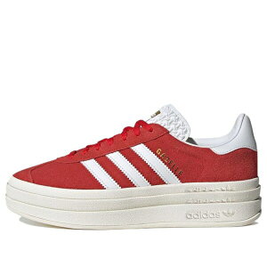 adidas �A�f�B�_�X ���f�B�[�X �X�j�[�J�[ �y(WMNS) adidas Gazelle Bold 'Red' ID6990�z �T�C�Y US_5(22.0cm)