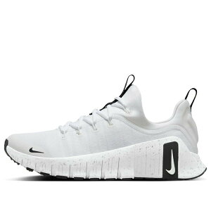 Nike �i�C�L ���f�B�[�X �X�j�[�J�[ �y(WMNS) Nike Free Metcon 6 'White Metallic Silver Smoke Grey Black' HQ3510-100�z �T�C�Y US_6.5(23.5cm)