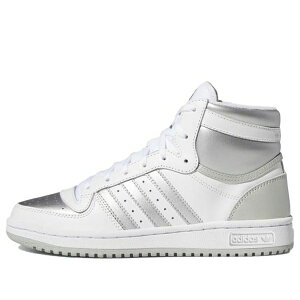 adidas �A�f�B�_�X ���f�B�[�X �X�j�[�J�[ �y(WMNS) adidas Top Ten Hi 'Silver Toe' FX8524�z �T�C�Y US_7.5(24.5cm)