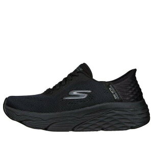 Skechers �X�P�b�`���[�Y ���f�B�[�X �X�j�[�J�[ �y(WMNS) Skechers Max Cushioning Mystic Passion 'Triple Black' 128572-BBK�z �T�C�Y US_7(24.0cm)