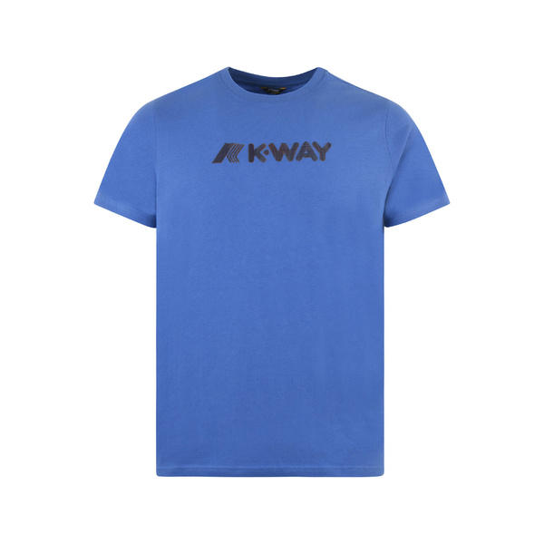 ケイウェイ メンズ Tシャツ トップス K-way Cotton T-shirt Azzurroのサムネイル