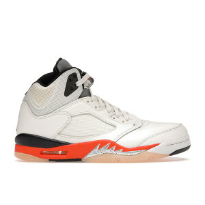 Jordan �W���[�_�� �����Y �X�j�[�J�[ �yJordan 5 Retro Shattered Backboard�z �T�C�Y US_12.5(30.5cm) White/Multi-Color-Multi-Color-Total Orange