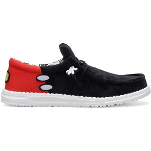 Hey Dude ヘイデュード メンズ スニーカー 【Hey Dude Wally Disney Mickey Mouse】 サイズ US_10(28.0cm) Black/Red