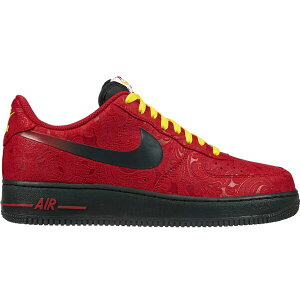 Nike ナイキ メンズ スニーカー 【Nike Air Force 1 Low Red Paisley】 サイズ US_8.5(26.5cm) University Red/Black-University Red